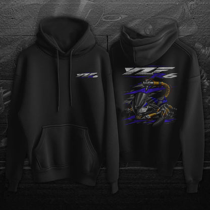 Yamaha YZF-R6 2014-16 Inspired Hoodies - Motorcycle Sweatshirt