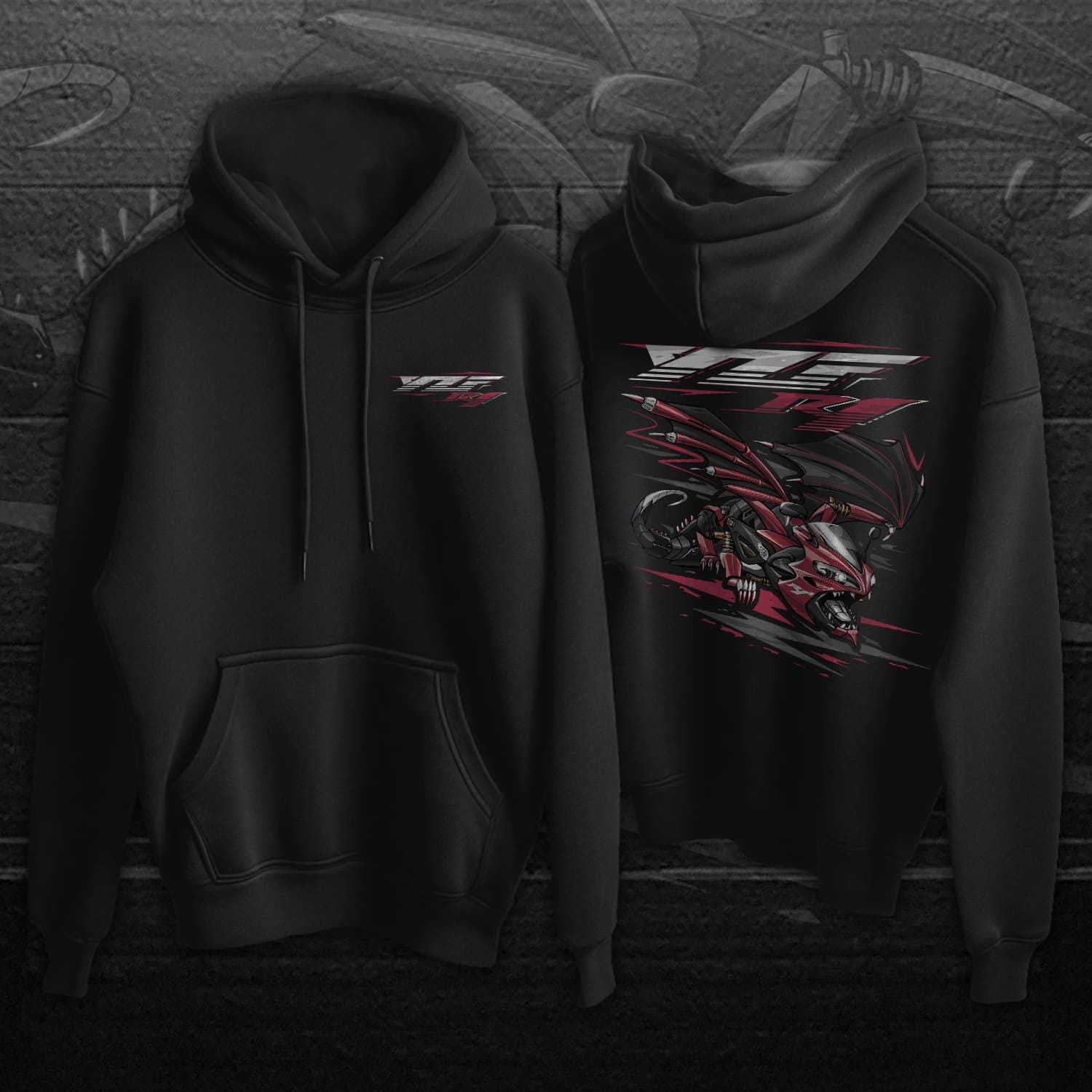Yamaha YZF-R1 Inspired Hoodies - Motorcycle Sweatshirt