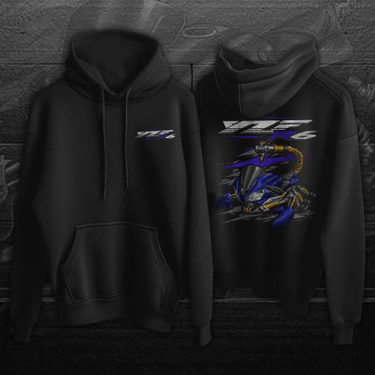 Yamaha YZF-R6 2014-16 Inspired Hoodies - Motorcycle Sweatshirt