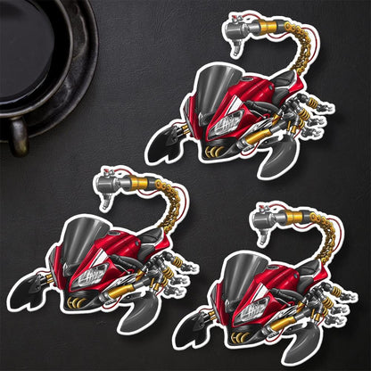 Yamaha YZF-R6 2014-16 Inspired Stickers - Set of 3 Motorcycle Decals