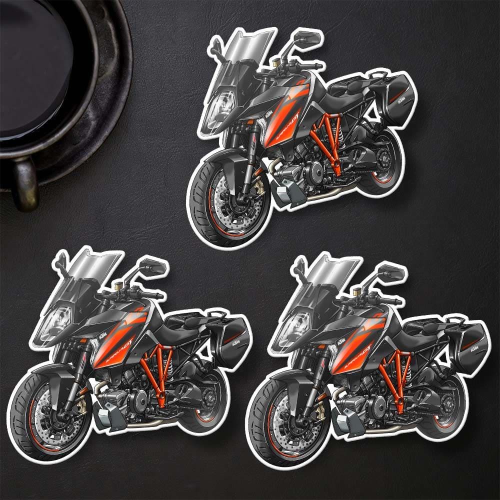 KTM 1290 Super Duke GT 2016-18 - Set of 3 Motorcycle Decals