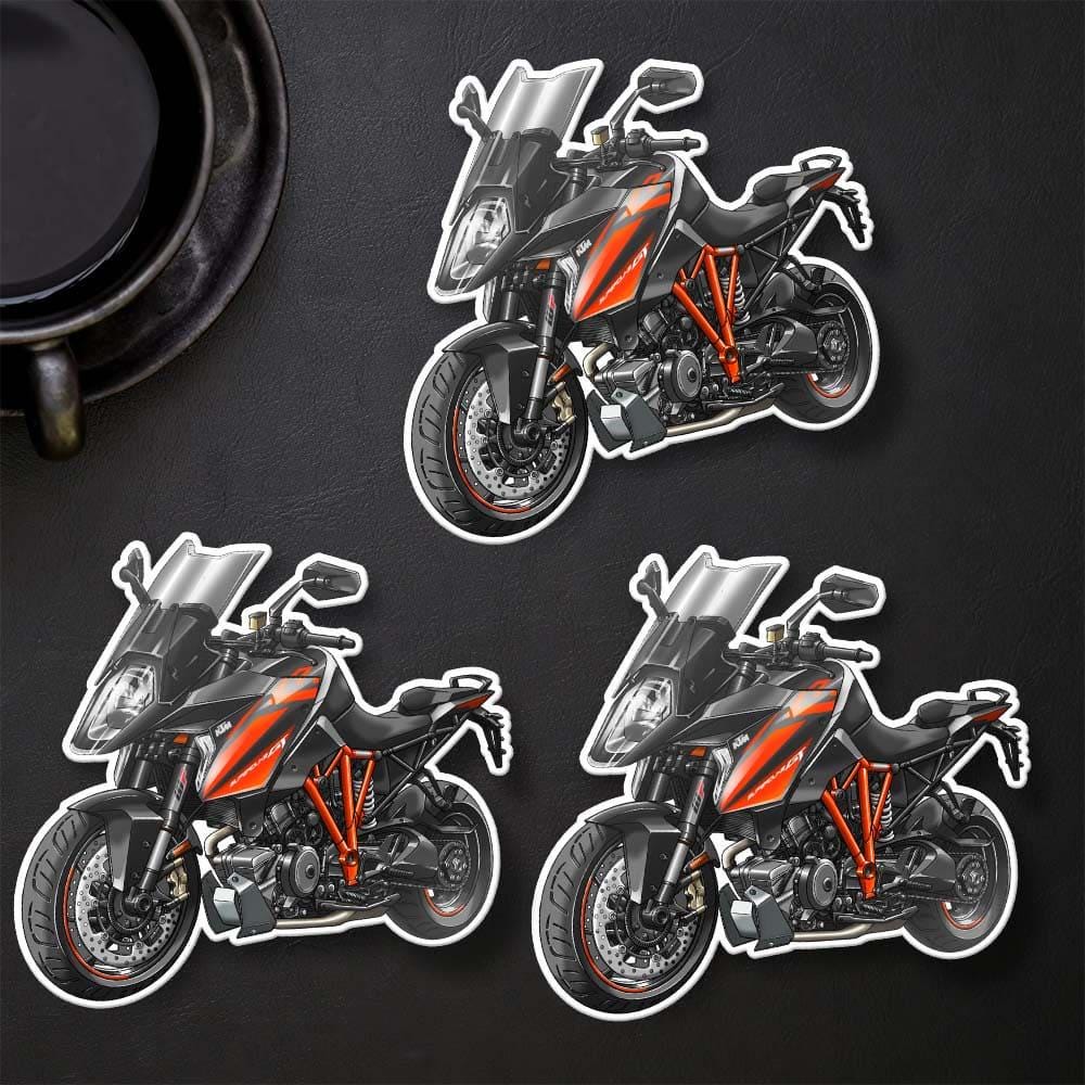 KTM 1290 Super Duke GT 2016-18 - Set of 3 Motorcycle Decals