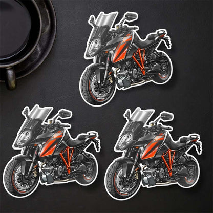 KTM 1290 Super Duke GT 2016-18 - Set of 3 Motorcycle Decals