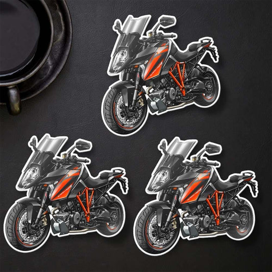 KTM 1290 Super Duke GT 2016-18 - Set of 3 Motorcycle Decals