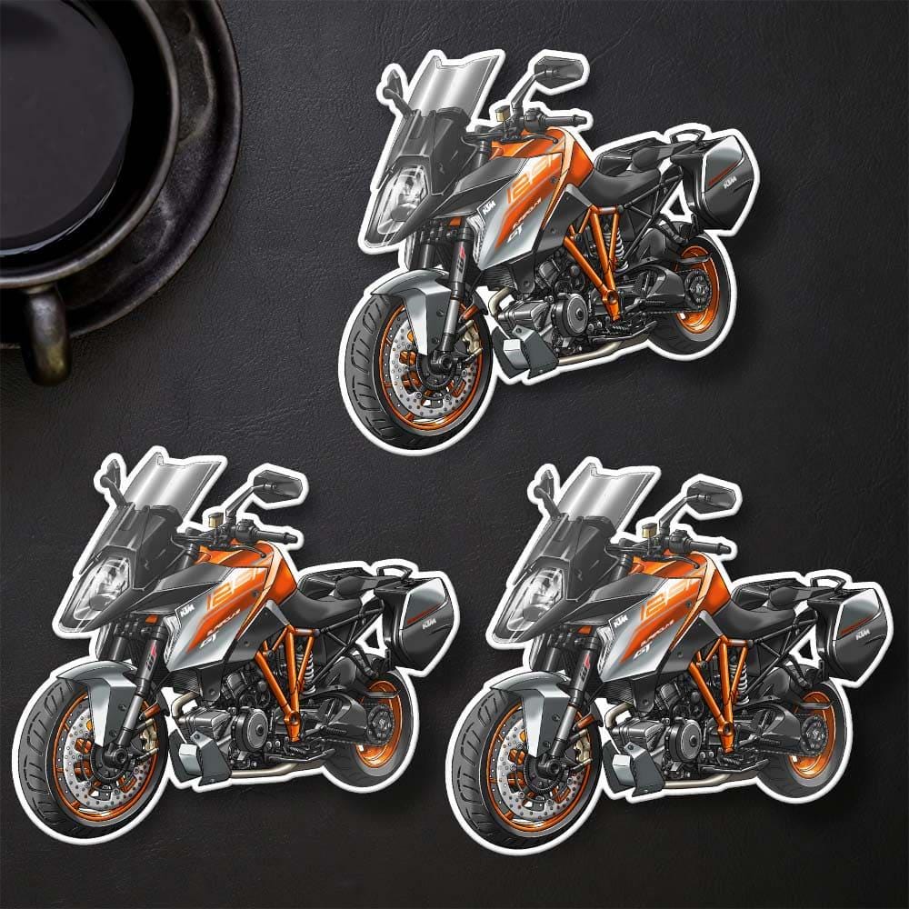 KTM 1290 Super Duke GT 2016-18 - Set of 3 Motorcycle Decals
