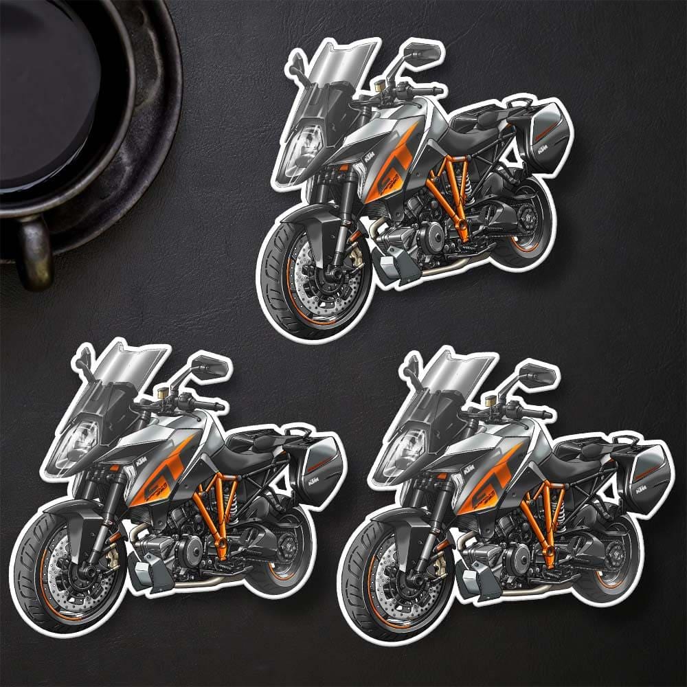 KTM 1290 Super Duke GT 2016-18 - Set of 3 Motorcycle Decals