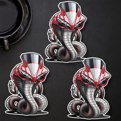 Yamaha YZF-R1 Inspired Stickers - Set of 3 Motorcycle Decals