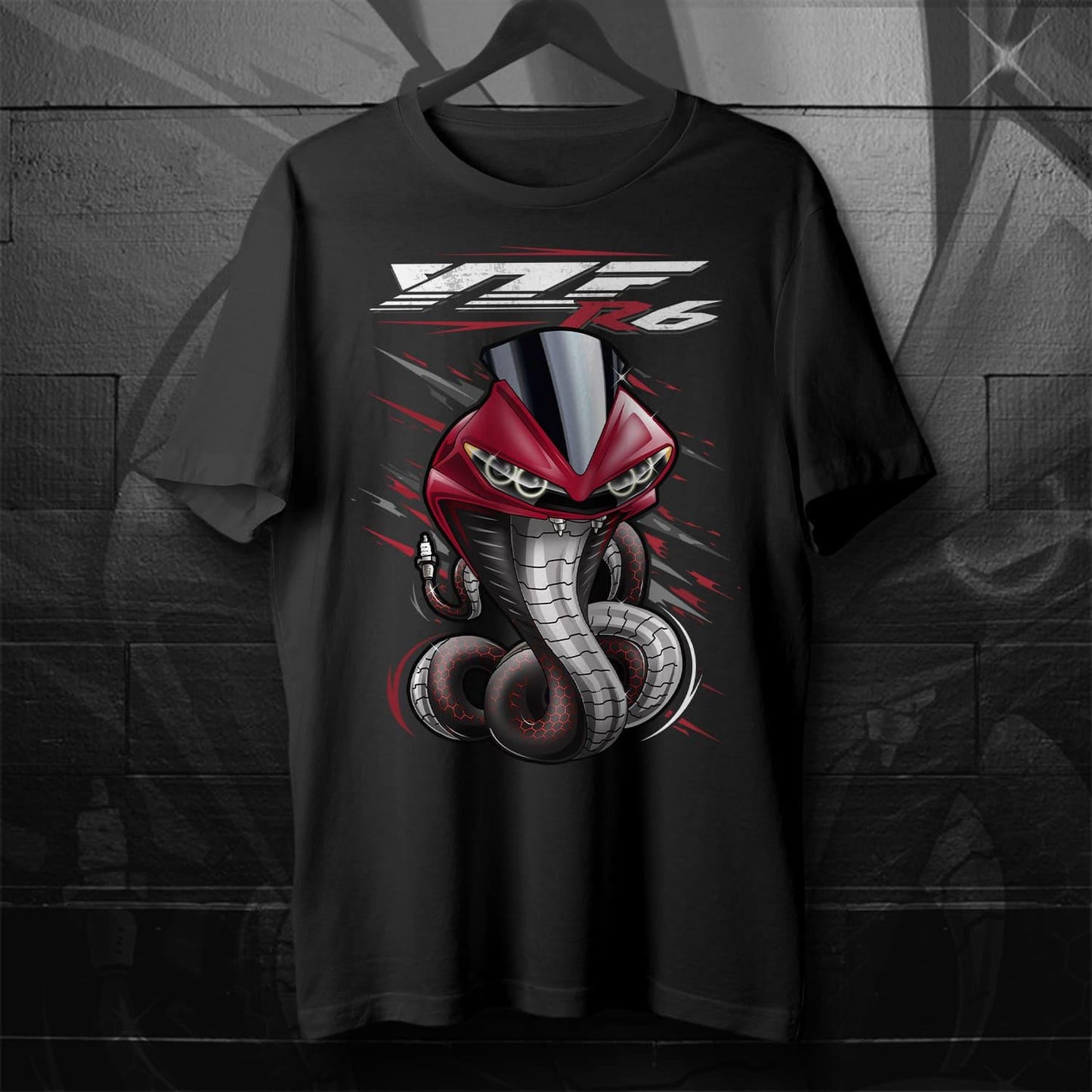 Yamaha YZF-R6 Inspired T-Shirt - Motorcycle Tee Shirt