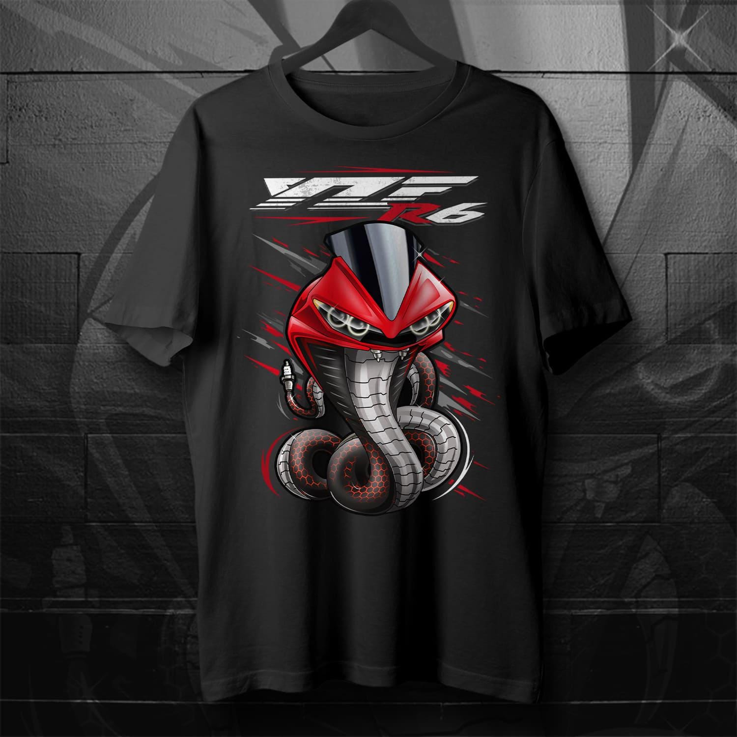 Yamaha YZF-R6 Inspired T-Shirt - Motorcycle Tee Shirt