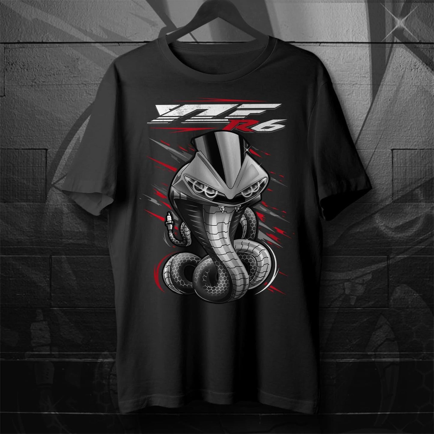 Yamaha YZF-R6 Inspired T-Shirt - Motorcycle Tee Shirt