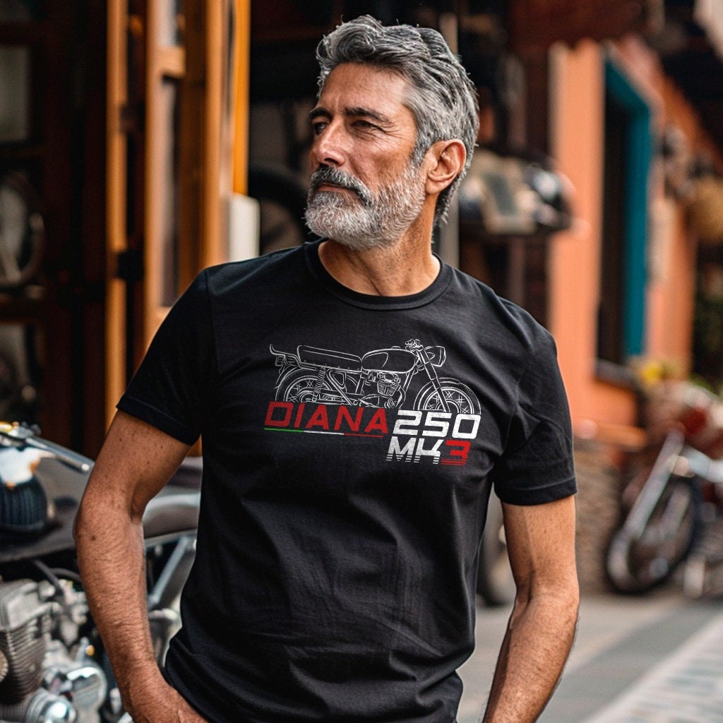 Ducati Diana 250 Mk3 T-Shirt - Motorcycle Tee Shirt for Riders