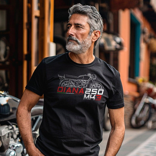 Ducati Diana 250 Mk3 T-Shirt - Motorcycle Tee Shirt for Riders