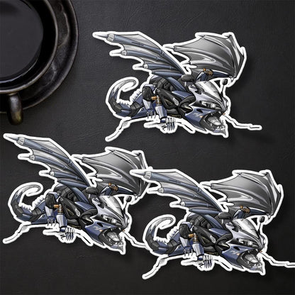 Yamaha YZF-R1 Inspired Stickers - Set of 3 Motorcycle Decals