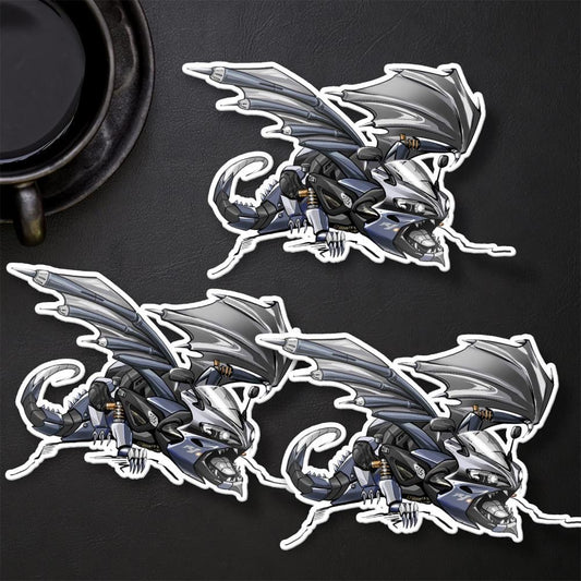 Yamaha YZF-R1 Inspired Stickers - Set of 3 Motorcycle Decals