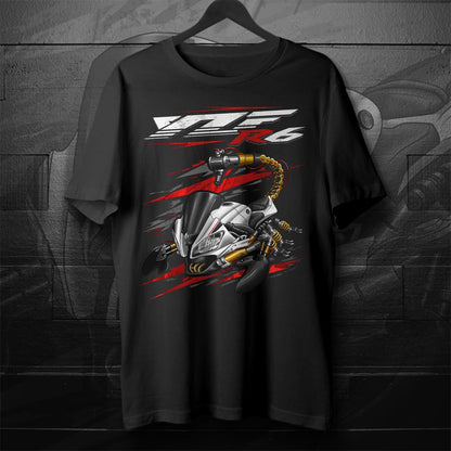 Yamaha YZF-R6 2014-16 Inspired T-Shirt - Motorcycle Tee Shirt
