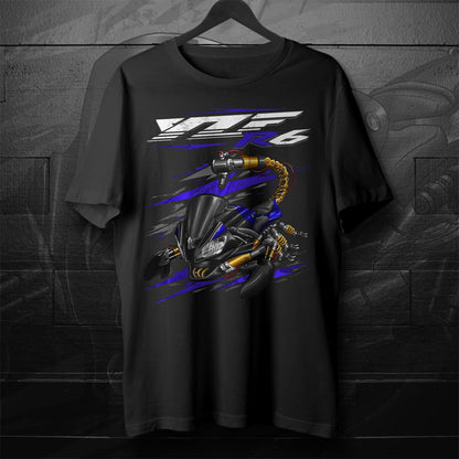 Yamaha YZF-R6 2014-16 Inspired T-Shirt - Motorcycle Tee Shirt