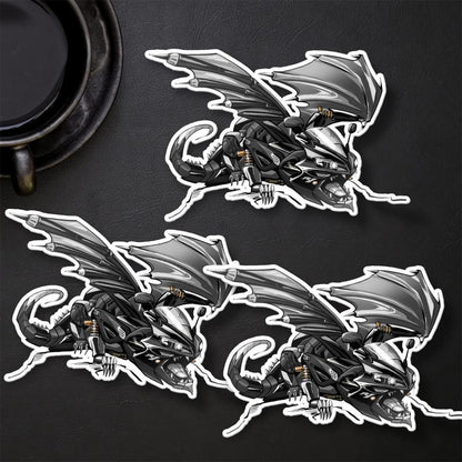 Yamaha YZF-R1 Inspired Stickers - Set of 3 Motorcycle Decals