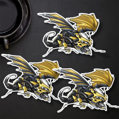 Yamaha YZF-R1 Inspired Stickers - Set of 3 Motorcycle Decals