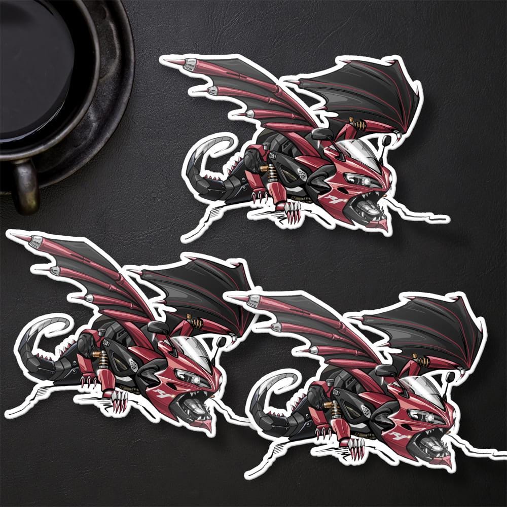 Yamaha YZF-R1 Inspired Stickers - Set of 3 Motorcycle Decals
