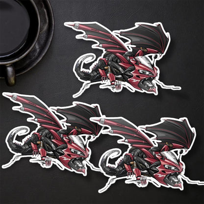 Yamaha YZF-R1 Inspired Stickers - Set of 3 Motorcycle Decals