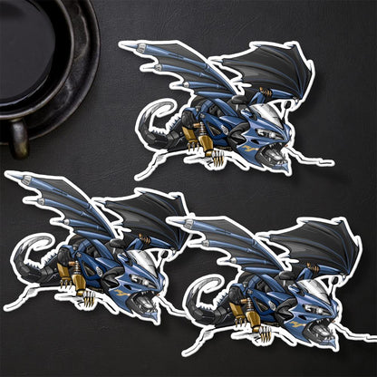 Yamaha YZF-R1 Inspired Stickers - Set of 3 Motorcycle Decals