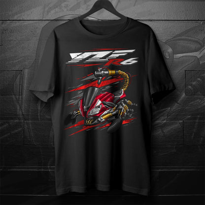 Yamaha YZF-R6 2014-16 Inspired T-Shirt - Motorcycle Tee Shirt