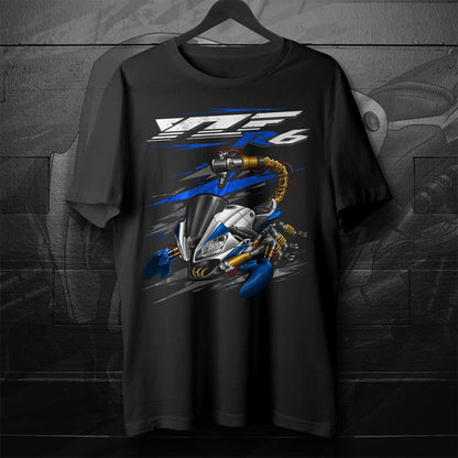 Yamaha YZF-R6 2014-16 Inspired T-Shirt - Motorcycle Tee Shirt