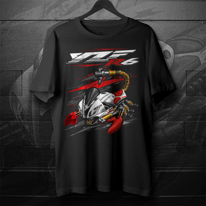Yamaha YZF-R6 Inspired T-Shirt - Motorcycle Tee Shirt