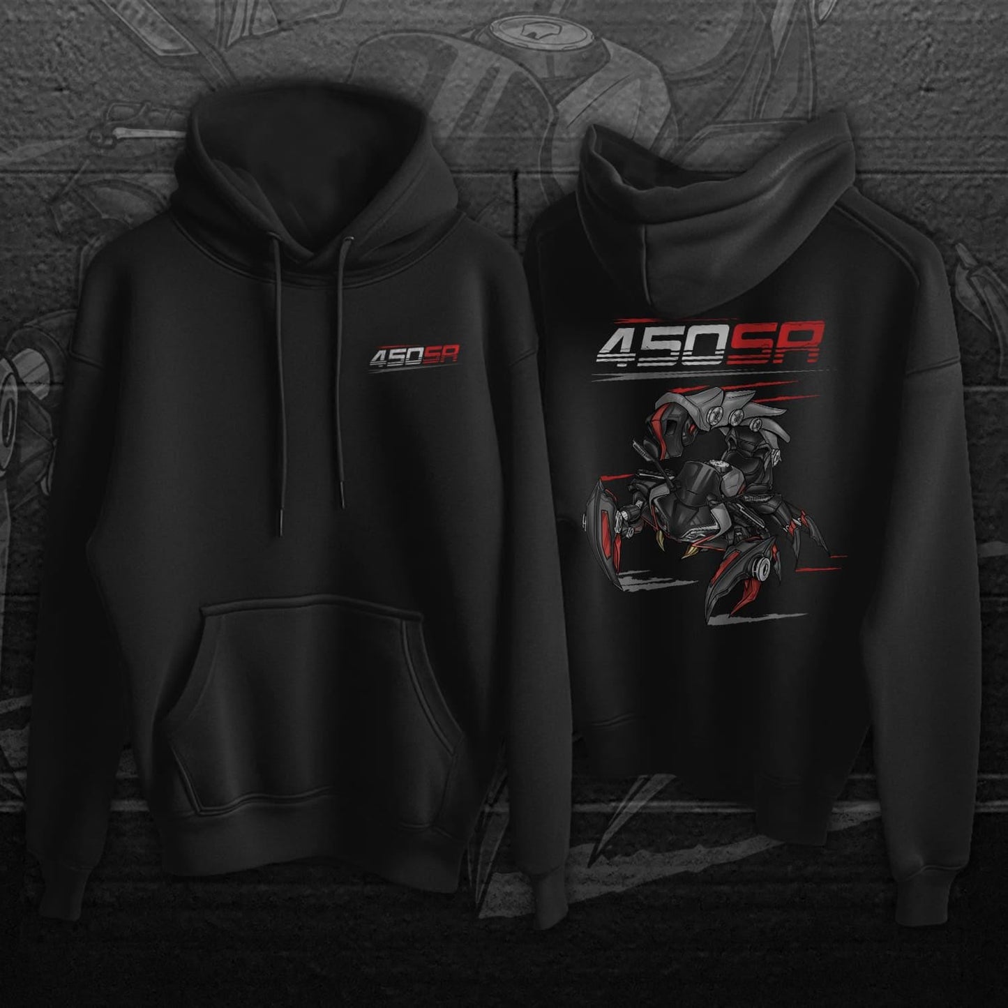 CFmoto 450SR SS SR-S 2023 Inspired Hoodie - Motorcycle Sweatshirt