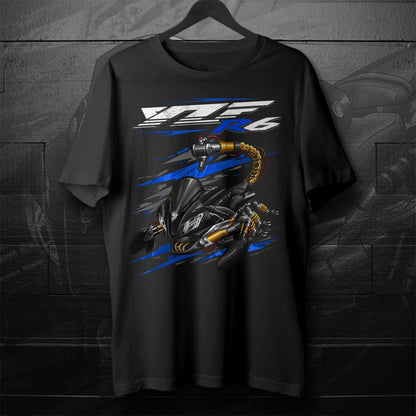 Yamaha YZF-R6 Inspired T-Shirt - Motorcycle Tee Shirt