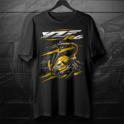 Yamaha YZF-R6 2014-16 Inspired T-Shirt - Motorcycle Tee Shirt