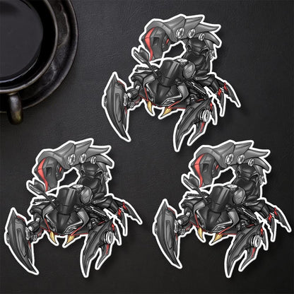 CFmoto 450SR SS SR-S 2024 Stickers - Set of 3 Motorcycle Decals