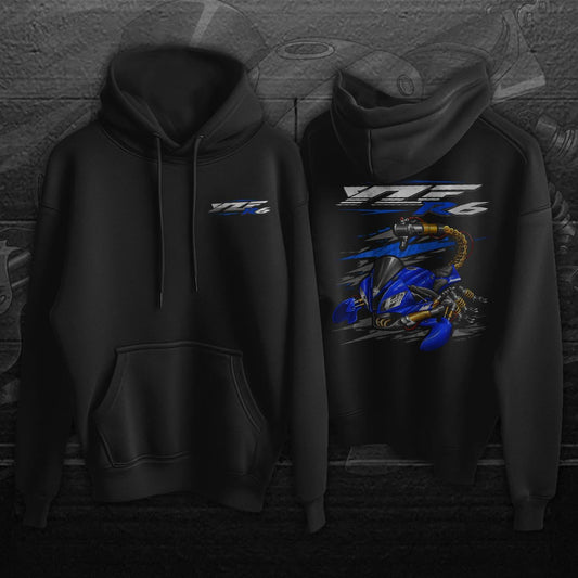 Yamaha YZF-R6 Inspired Hoodies - Motorcycle Sweatshirt