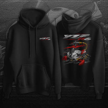 Yamaha YZF-R6 Inspired Hoodies - Motorcycle Sweatshirt