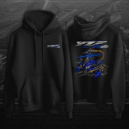 Yamaha YZF-R6 Inspired Hoodies - Motorcycle Sweatshirt