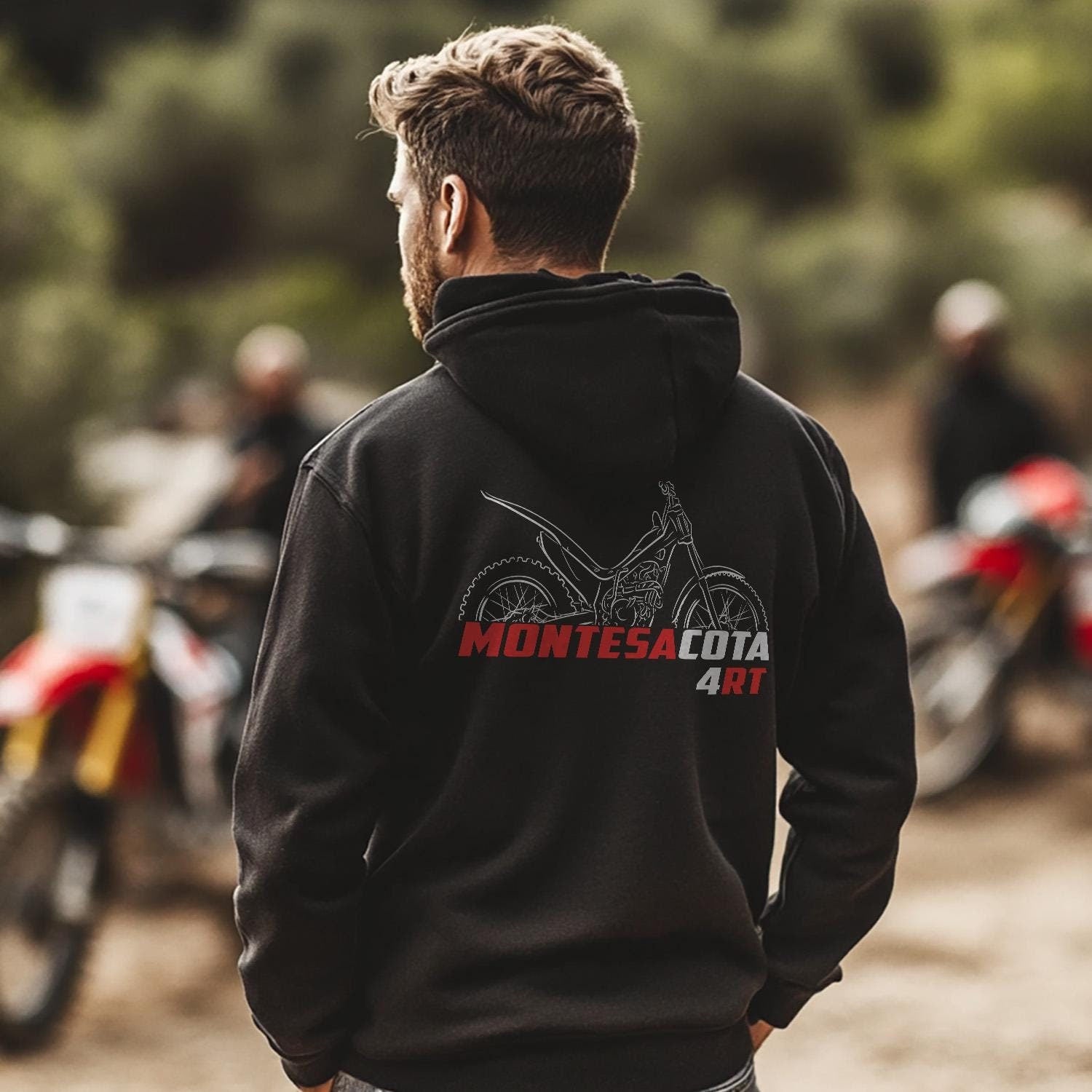 Honda Montesa Cota 4RT 260 Inspired Hoodie - Motorcycle Sweatshirt
