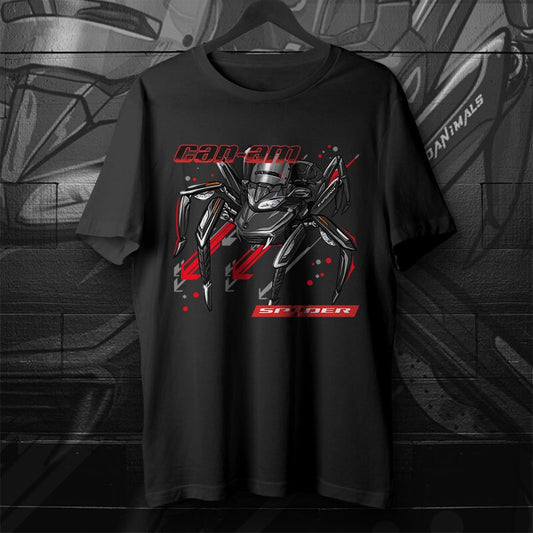 Can-Am Spyder F3 2019-24 T-Shirt - Motorcycle Tee Shirt for Riders