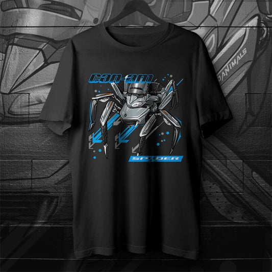 Can-Am Spyder F3 2019-24 T-Shirt - Motorcycle Tee Shirt for Riders