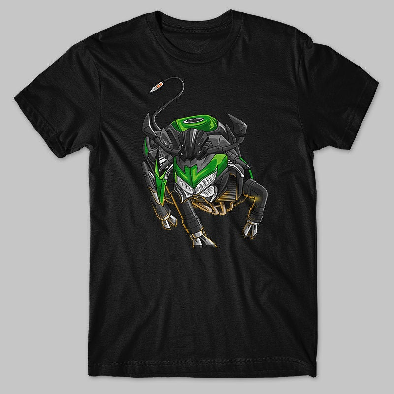 Kawasaki Z 900 Inspired T-Shirt - Motorcycle Tee Shirt for Riders