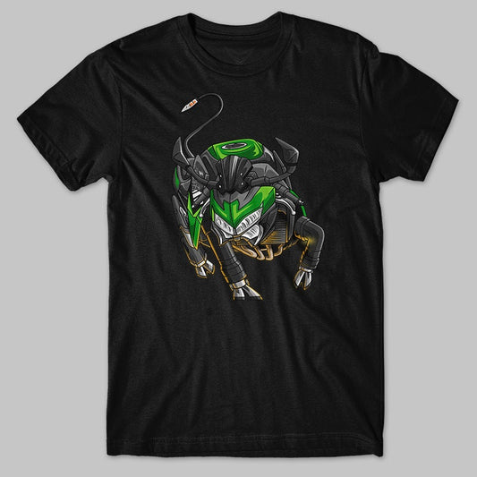 Kawasaki Z 900 Inspired T-Shirt - Motorcycle Tee Shirt for Riders