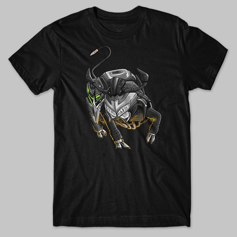 Kawasaki Z 900 Inspired T-Shirt - Motorcycle Tee Shirt for Riders