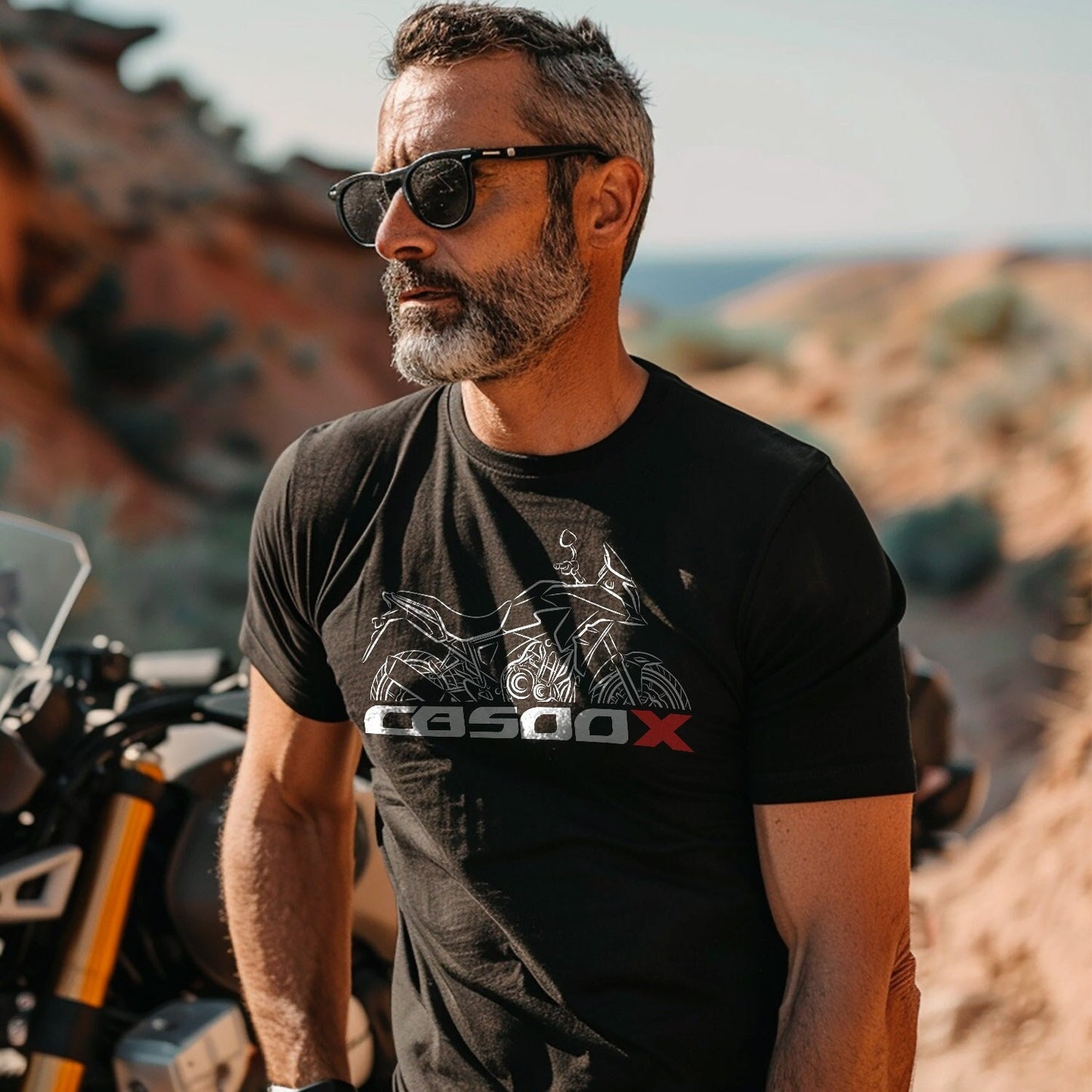 Honda CB500X T-Shirt - Motorcycle Tee Shirt for ADV Riders