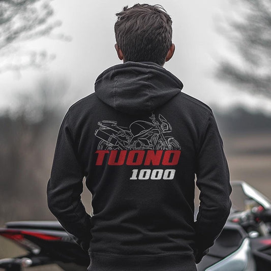 Aprilia Tuono 1000 Inspired Hoodie - Motorcycle Sweatshirt for Riders