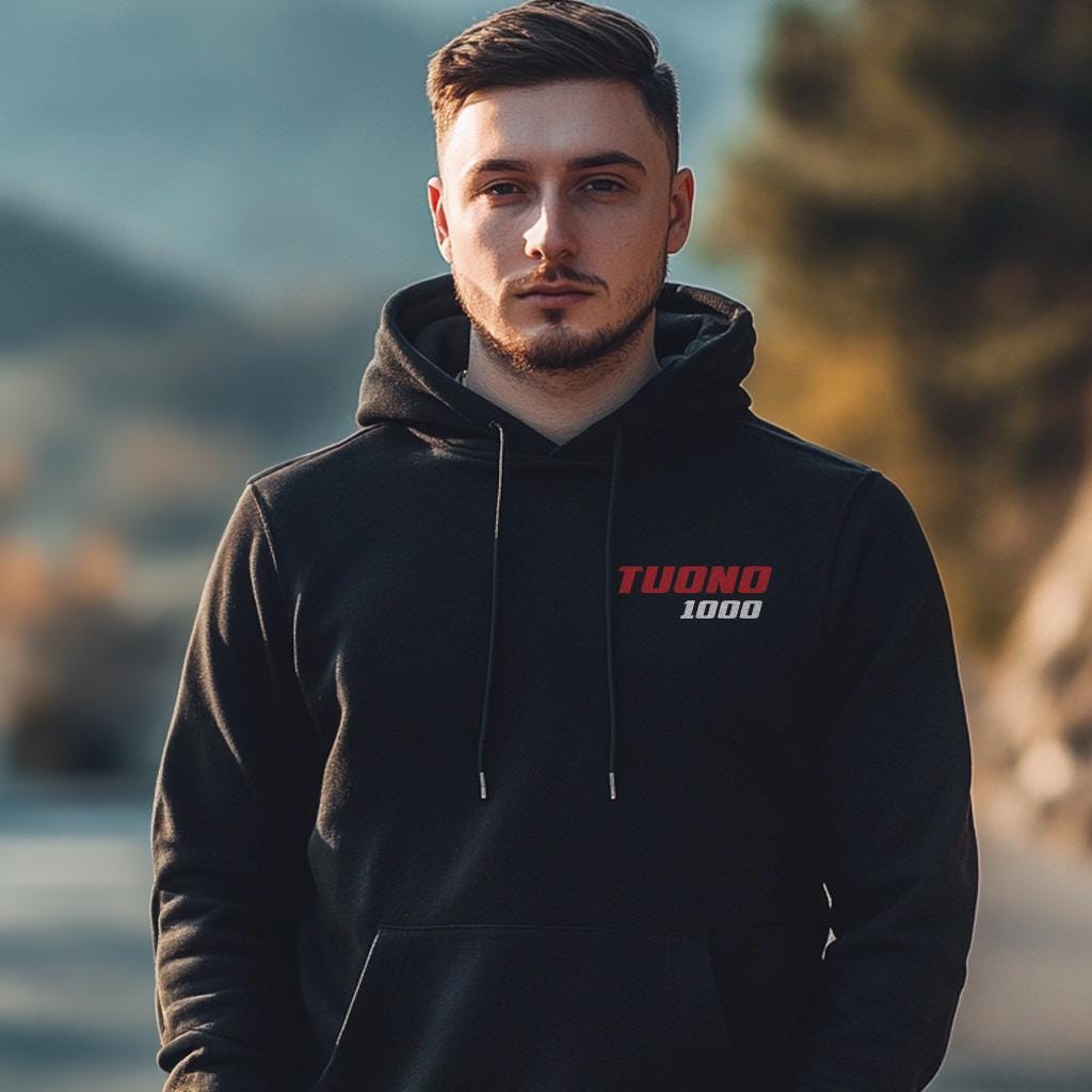 Aprilia Tuono 1000 Inspired Hoodie - Motorcycle Sweatshirt for Riders