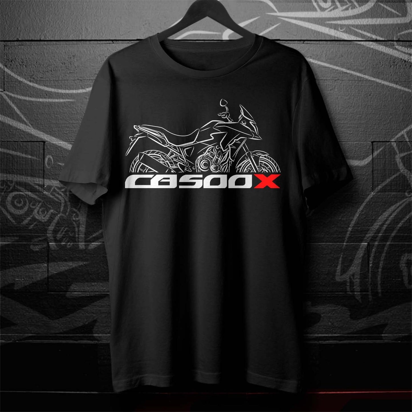 Honda CB500X T-Shirt - Motorcycle Tee Shirt for ADV Riders
