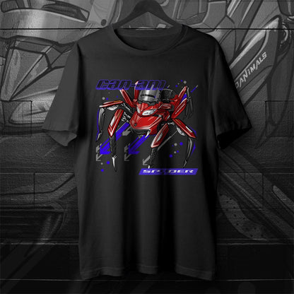 Can-Am Spyder F3 2019-24 T-Shirt - Motorcycle Tee Shirt for Riders