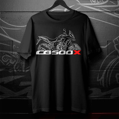 Honda CB500X T-Shirt - Motorcycle Tee Shirt for ADV Riders