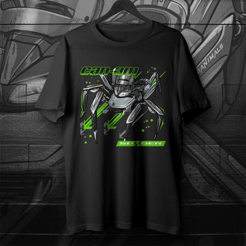 Can-Am Spyder F3 2019-24 T-Shirt - Motorcycle Tee Shirt for Riders