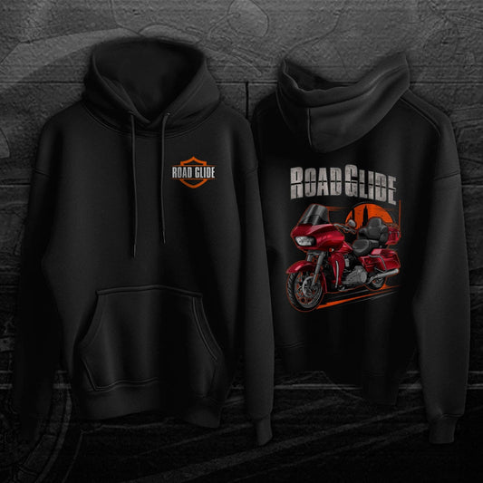 Harley Road Glide Ultra FLTRU 2016 - 2017 Hoodie - Biker Motorcycle Sweatshirt