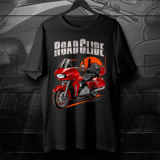 Harley Road Glide Limited FLTRK 2020 T-Shirt - Motorcycle Tee Shirt for Bikers